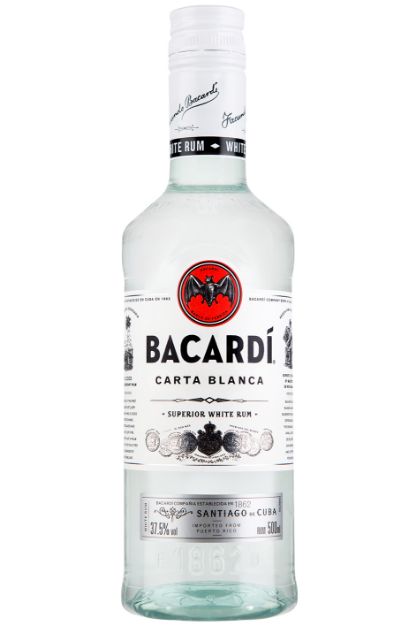 Pilt Bacardi Carta Blanca 37,5% 0,5L 