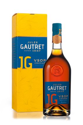 Pilt Jules Gautret VSOP 40% 0,7L Karbis 