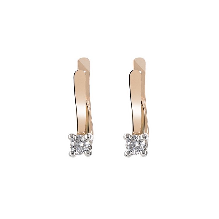 Pilt Kõrvarõngad teemantidega