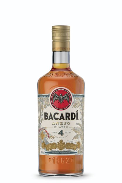Pilt Bacardi Anejo Cuatro 4YO 40% 0,7L 