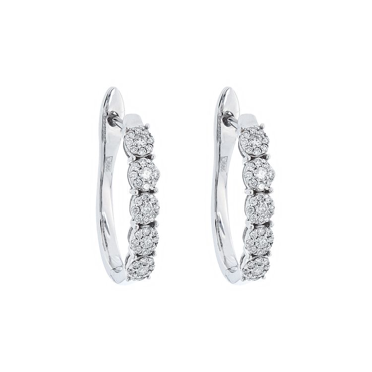 Pilt Kõrvarõngad teemandiga