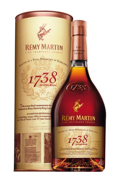 Pilt Remy Martin 1738 Royal 40% 0,7L Tuubis 