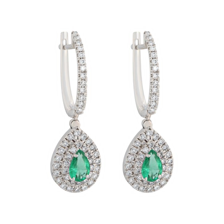 Pilt Kõrvarõngad teemantidega