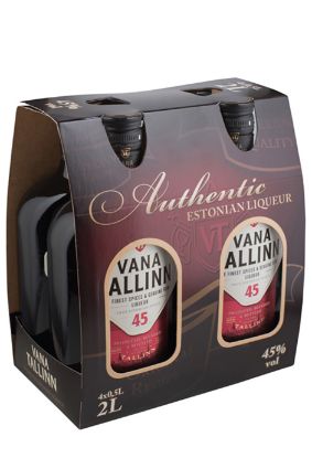 Pilt Vana Tallinn 45% 0,5 L Pet (4-pakk) 