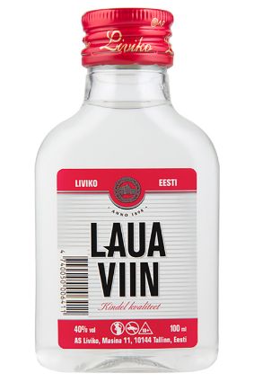 Pilt Laua Viin 40% 0,1 L Pet 