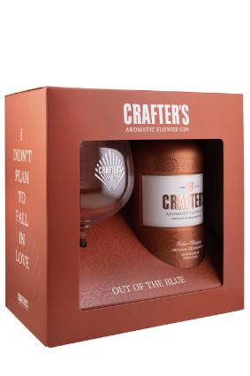 Pilt Crafter's Aromatic Flower Gin 44,3% 0,7 L+klaas 