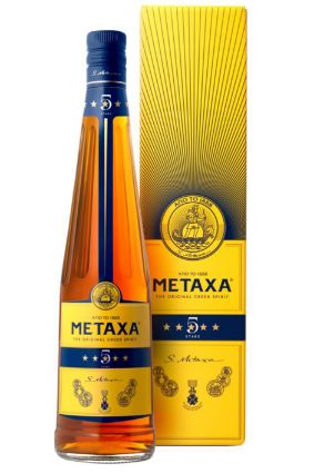 Pilt Metaxa 5* 38% 0,7L Karbis 