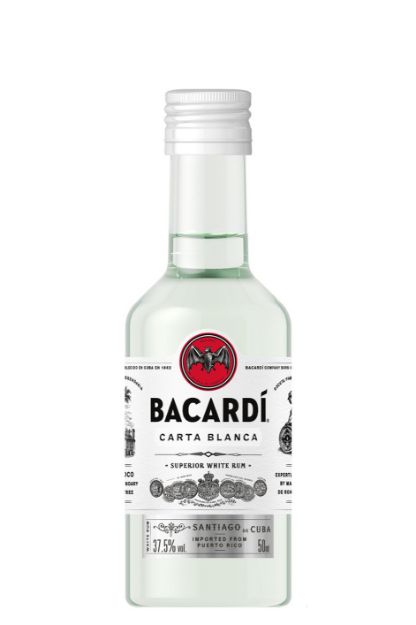 Pilt Bacardi Carta Blanca 40% 0,05L Pet 