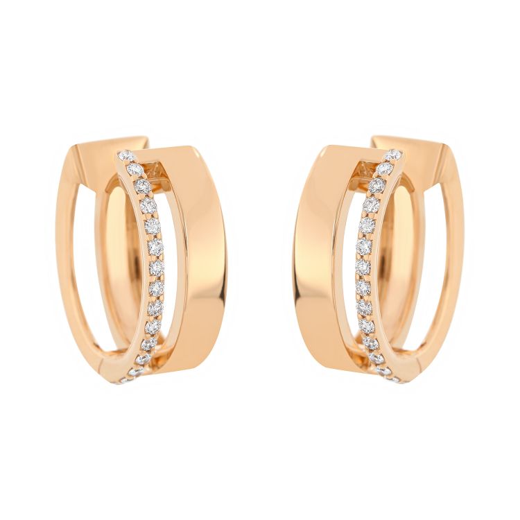 Pilt C&C Kõrvarõngad teemantidega