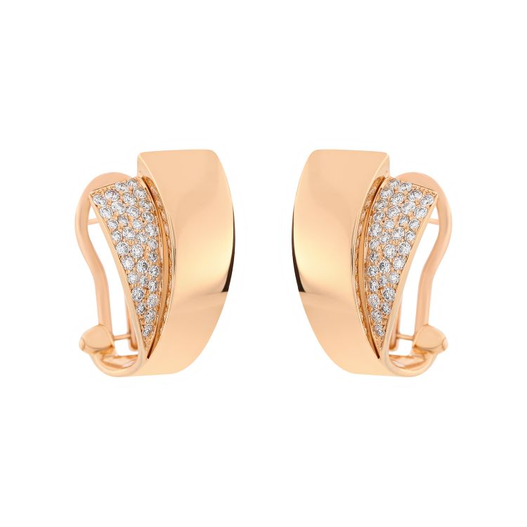 Pilt C&C Kõrvarõngad teemantidega