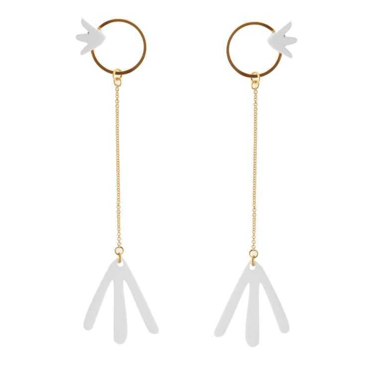 Pilt Papiroga "Saltitos" kõrvarõngad