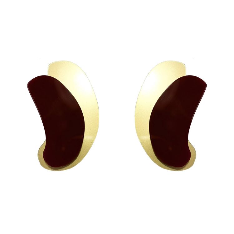 Pilt Papiroga "Bean" kõrvarõngad