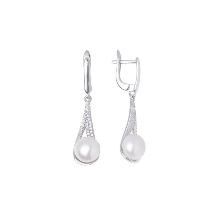 Pilt Gaura kõrvarõngad pärliga