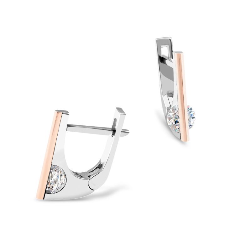 Pilt Svitozar kõrvarõngad CZ