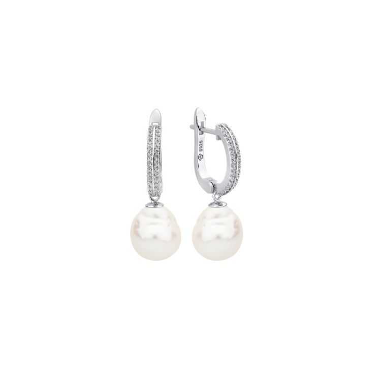 Pilt Gaura kõrvarõngad pärliga