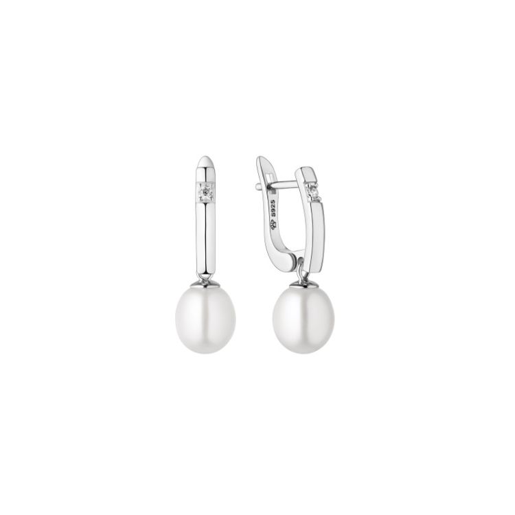 Pilt Gaura kõrvarõngad pärliga