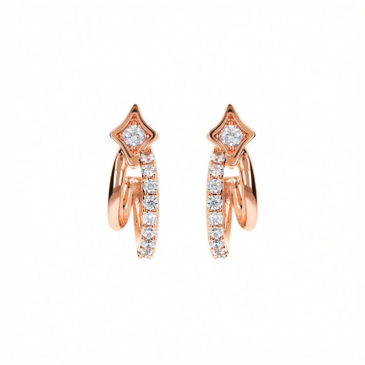 Pilt Bronzallure kõrvarõngad