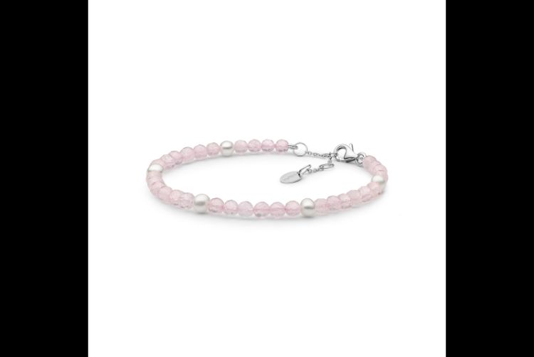 Pilt Gaura käevõru roosa kvartsiga