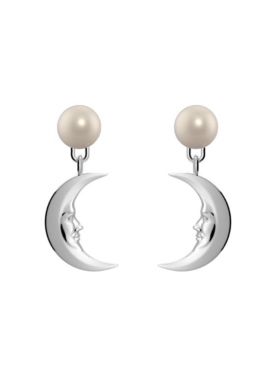 Pilt Tanel Veenre Jewellery "Light Moon Pearl" kõrvarõngad