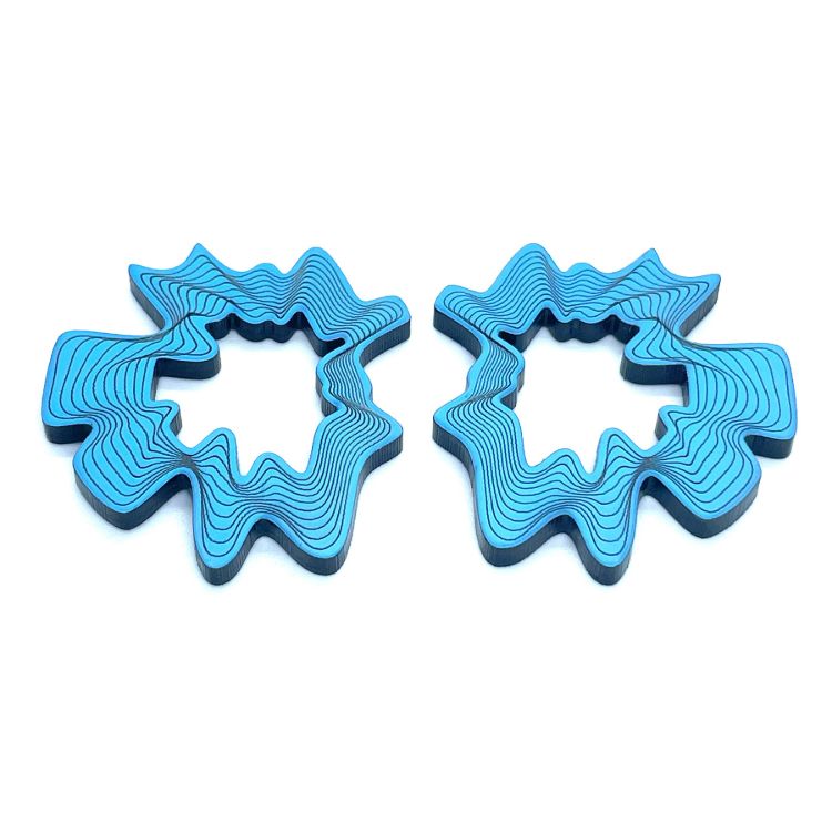 Pilt MO:ON Kõrvarõngad Wave II