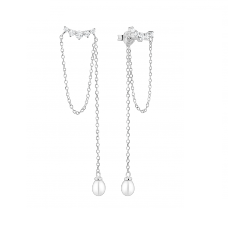 Pilt Gaura kõrvarõngad pärliga