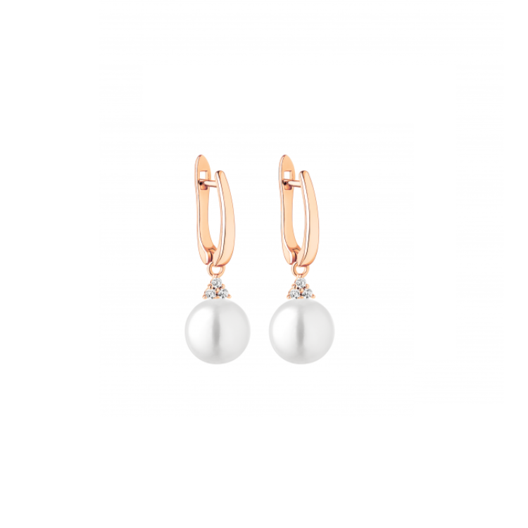 Pilt Gaura kõrvarõngad pärliga